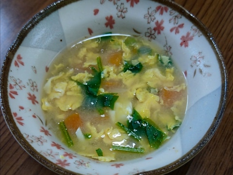 離乳食完了期 1歳 子供も食べれる野菜と卵の味噌汁 レシピ 作り方 By ℳママ 楽天レシピ 離乳食完了期 1歳 子供も食べれる野菜と卵の味噌汁 レシピ 作り方 By ℳママ 楽天レシピ